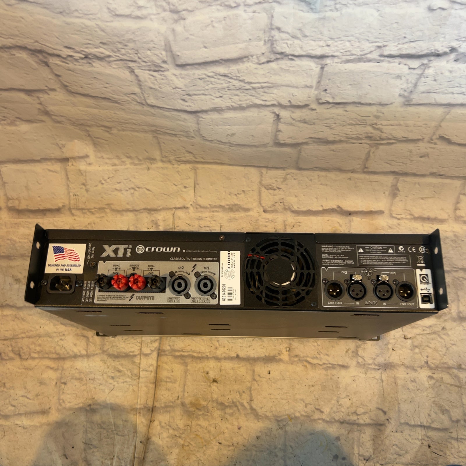 Crown XTI1000 Power Amp