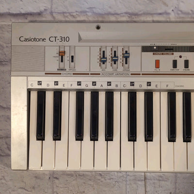 Vintage Casio CT-310 Casiotone 49-Key Synthesizer 1980s
