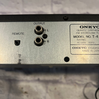Onkyo T-4140 Component AM / FM Radio Tuner