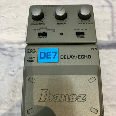 Ibanez DE7 Delay Echo Delay Pedal