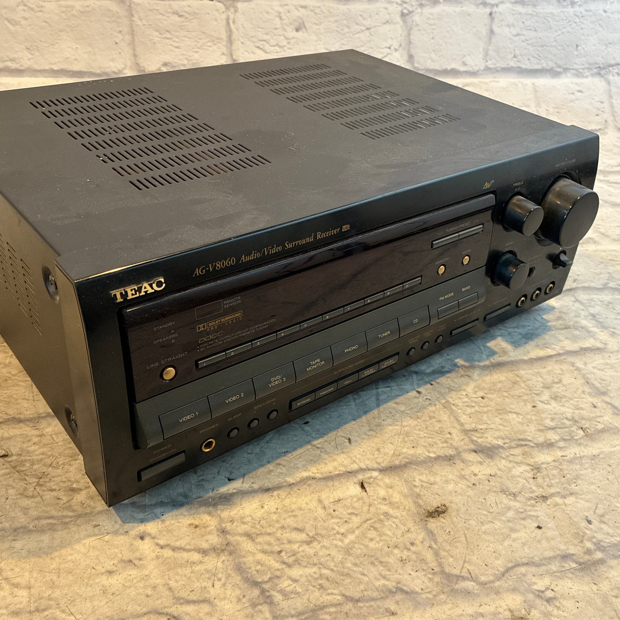 Vintage Teac AG-V8060 Audio/Video Surround Sound Receiver