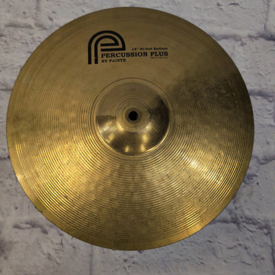 Percussion Plus 14 Hi Hat Pair by Paiste Germany