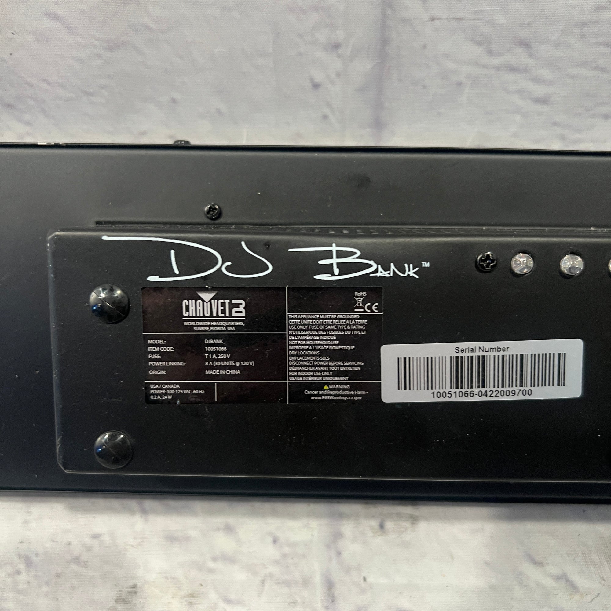 Chauvet DJ Bank 4 Color LED Light