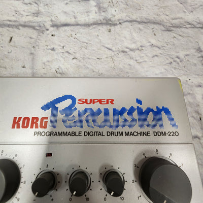 Korg DDM-220 Super Percussion Digital Drum Machine