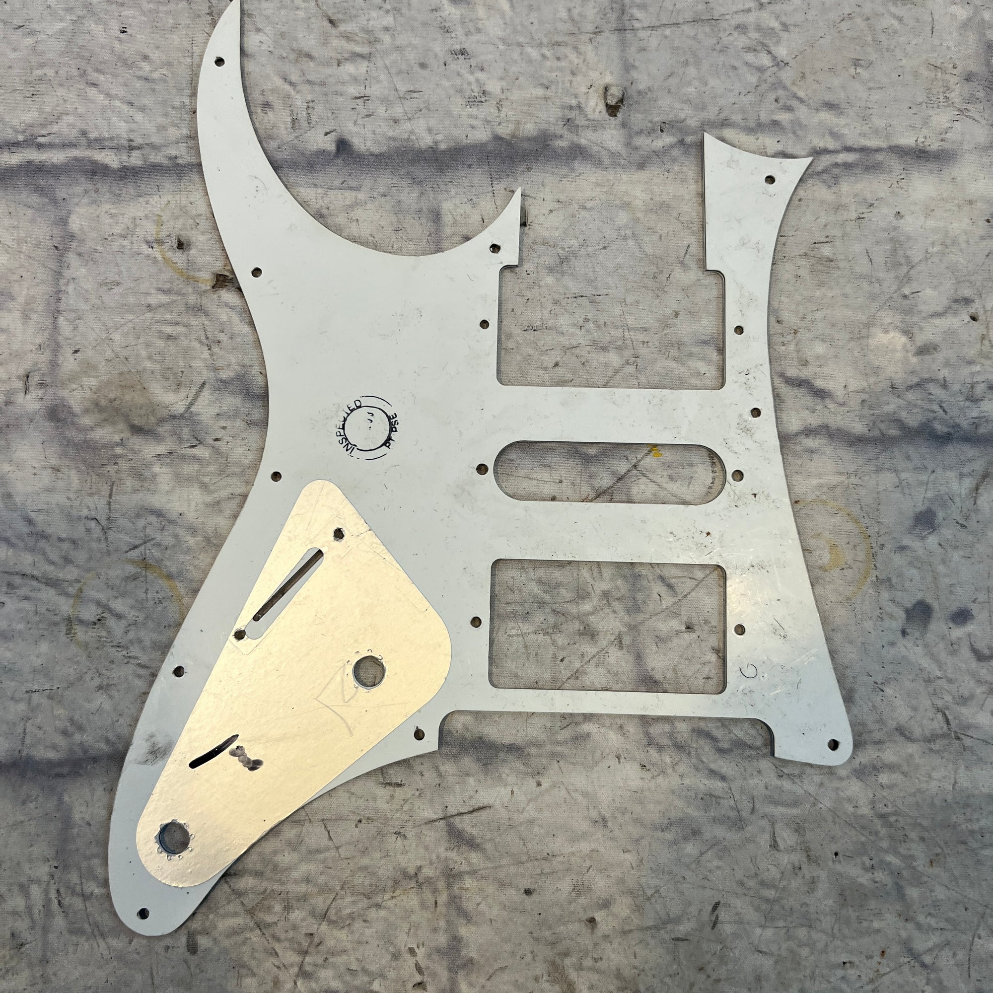 Ibanez JEM HSH Pickguard 3 Ply White Black White