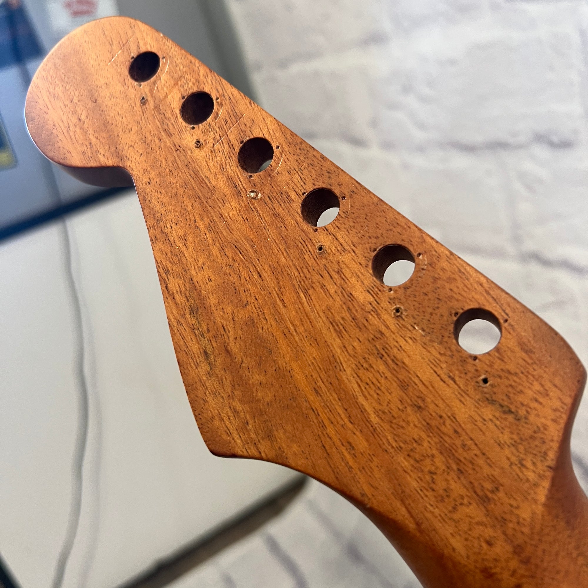 Unknown Mahogany S Style Neck with Maple Fretboard Neck