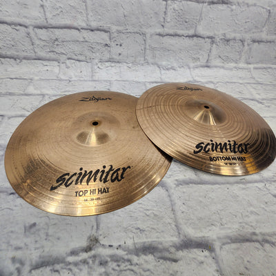 Zildjian Scimitar 14in Hi Hats