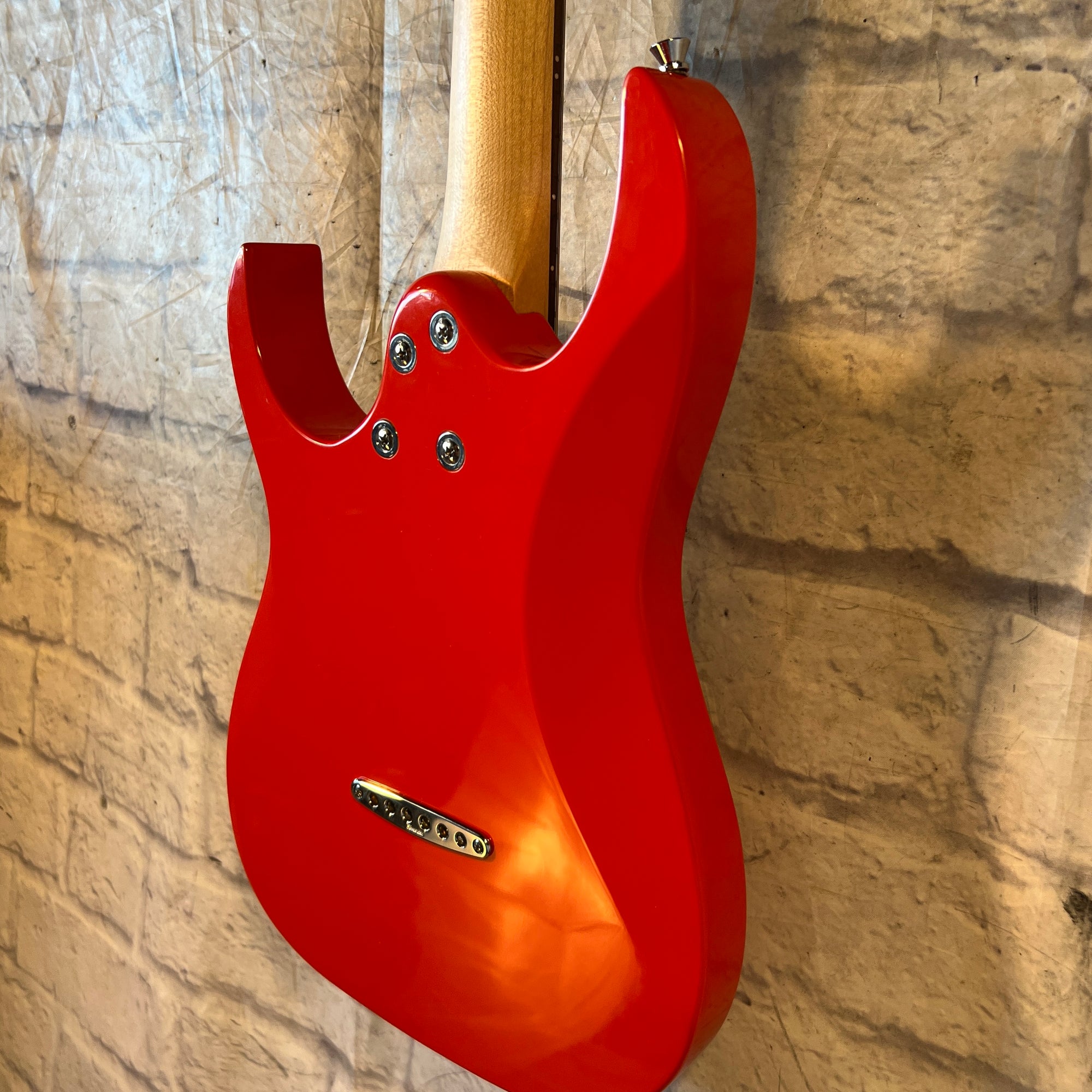 Ibanez Mikro 3/4 Scale Orange Yellow Red Electric Guitar