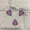 Evolution Brand Heavy 1.2mm Duralin 12 Pack Guitar Picks (Purple)