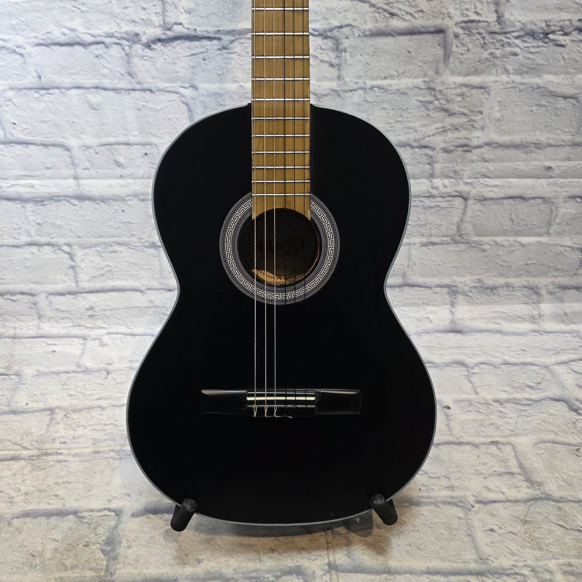 Mestiza Classical Acoustic Guitar Black Classical Acoustic Guitar