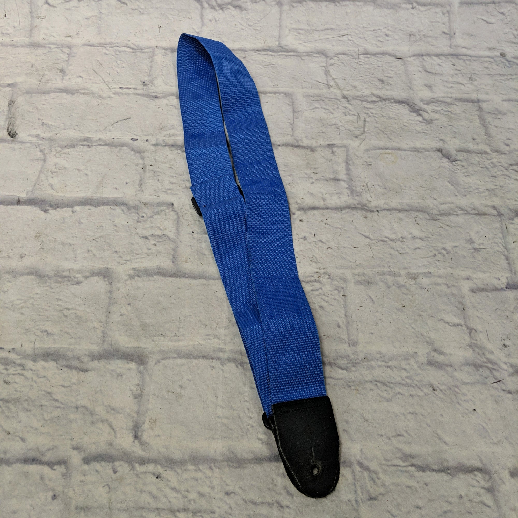 Unknown Blue Nylon Guitar Strap