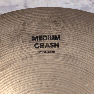 Zildjian Avedis Medium Crash 17 Crash Cymbal Cracked