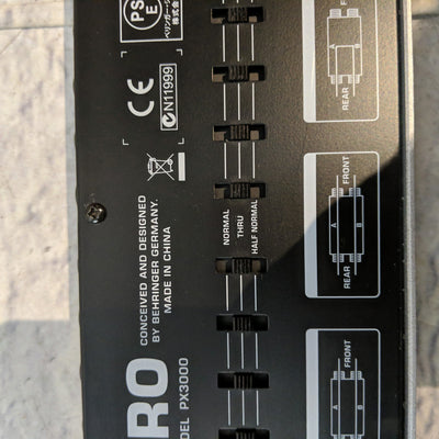 Behringer Ultrapatch Pro PX3000 Rack Patchbay
