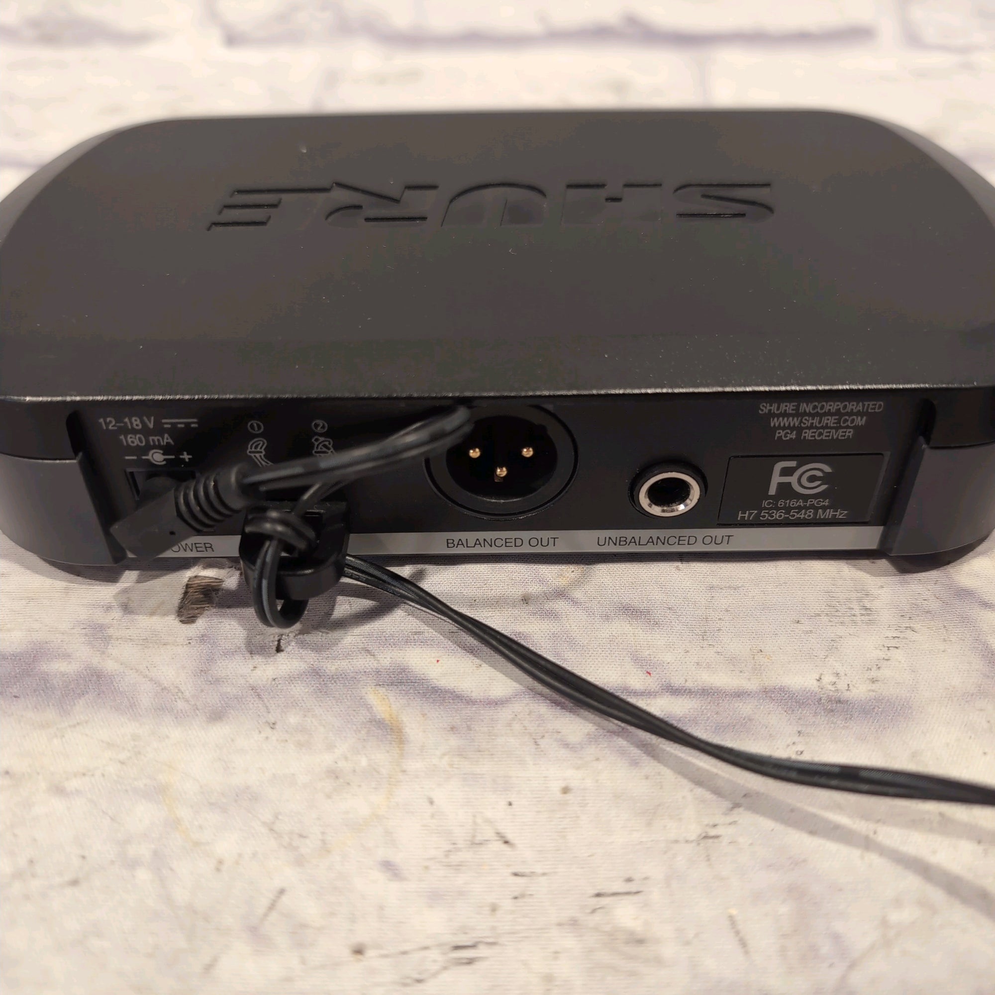 Shure PG4 PG1 536-548mhz Wireless Instrument Outfit