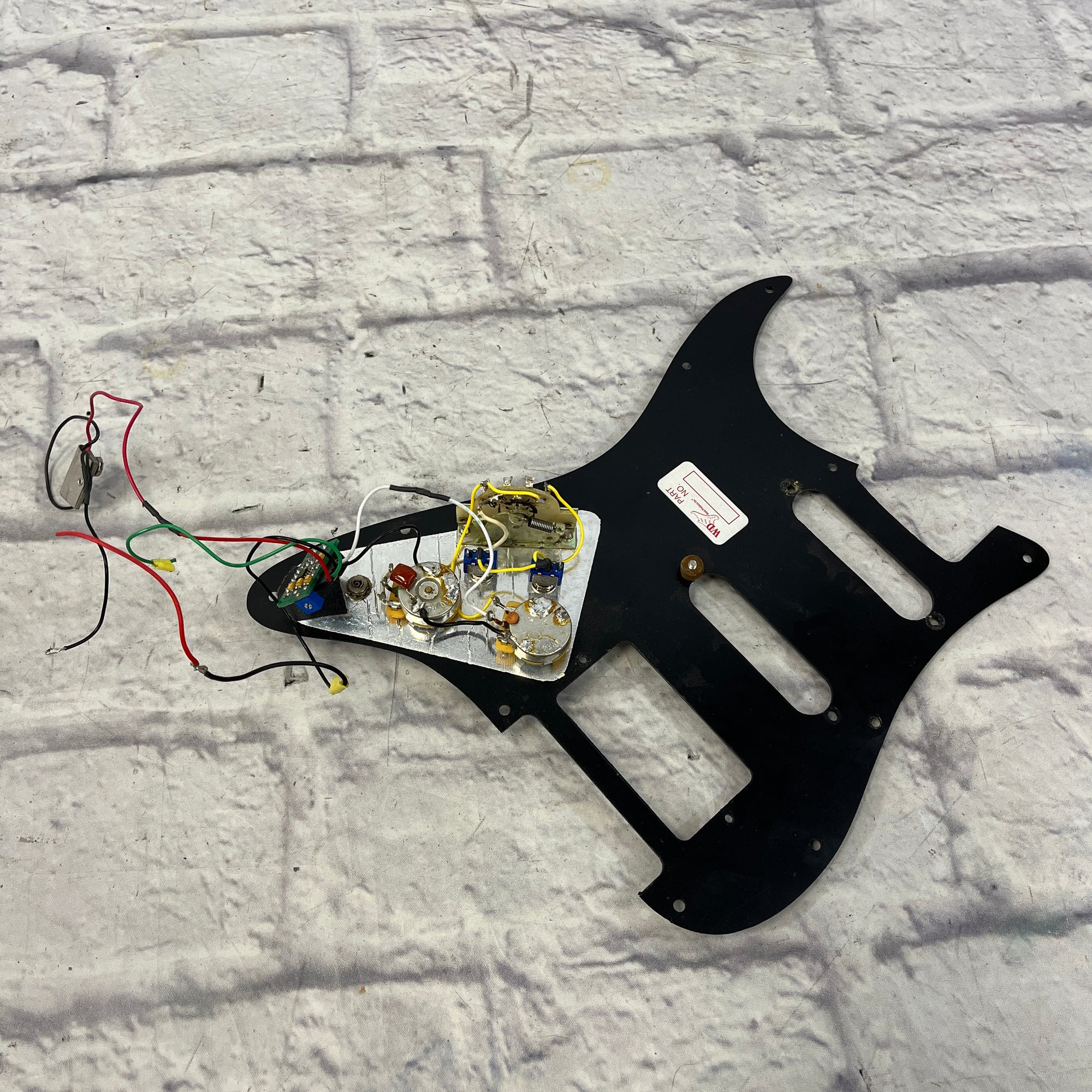 Unknown Strat Pickguard HSS w/ Pots & Switches