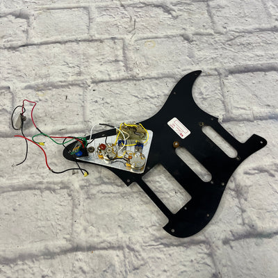 Unknown Strat Pickguard HSS w/ Pots & Switches