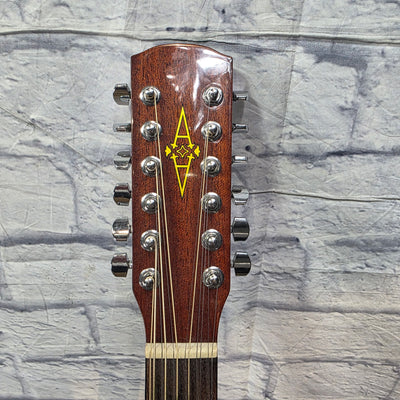 Alvarez RD20S12 Regent Dreadnought 12 String Acoustic Guitar With Case