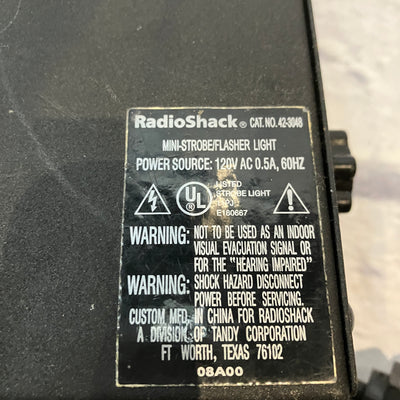 Radio Shack Mini Strobe Light