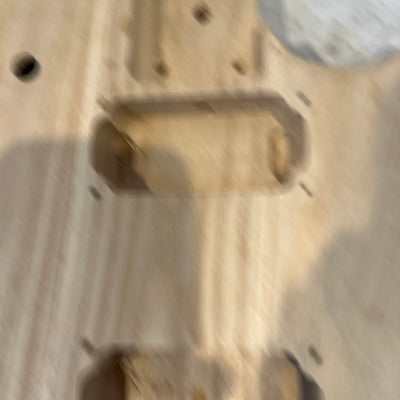 Unknown Unfinished LP Style Bolt-On Electric Guitar Body
