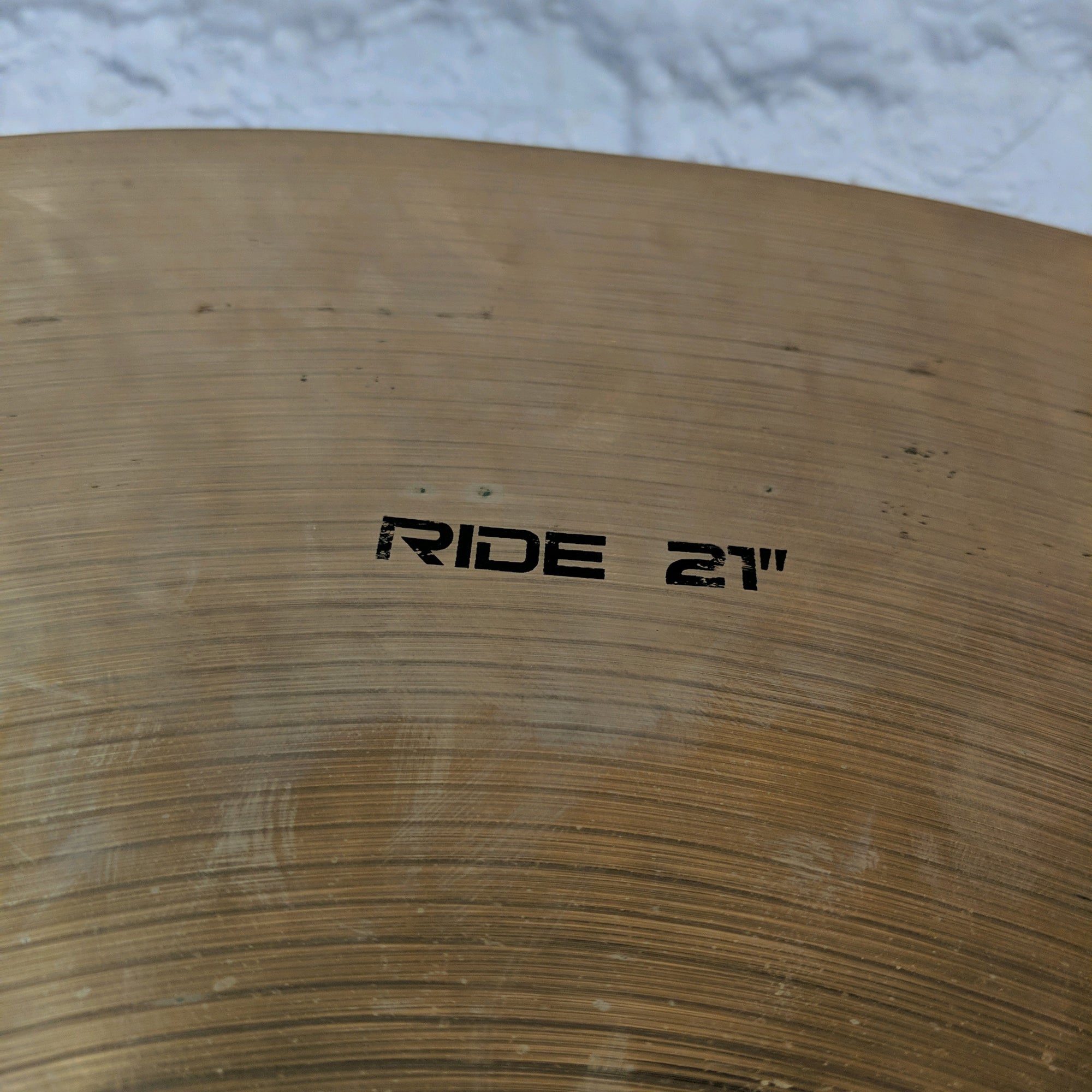 T-Cymbals 21 XTRA Ride Cymbal CRACKED