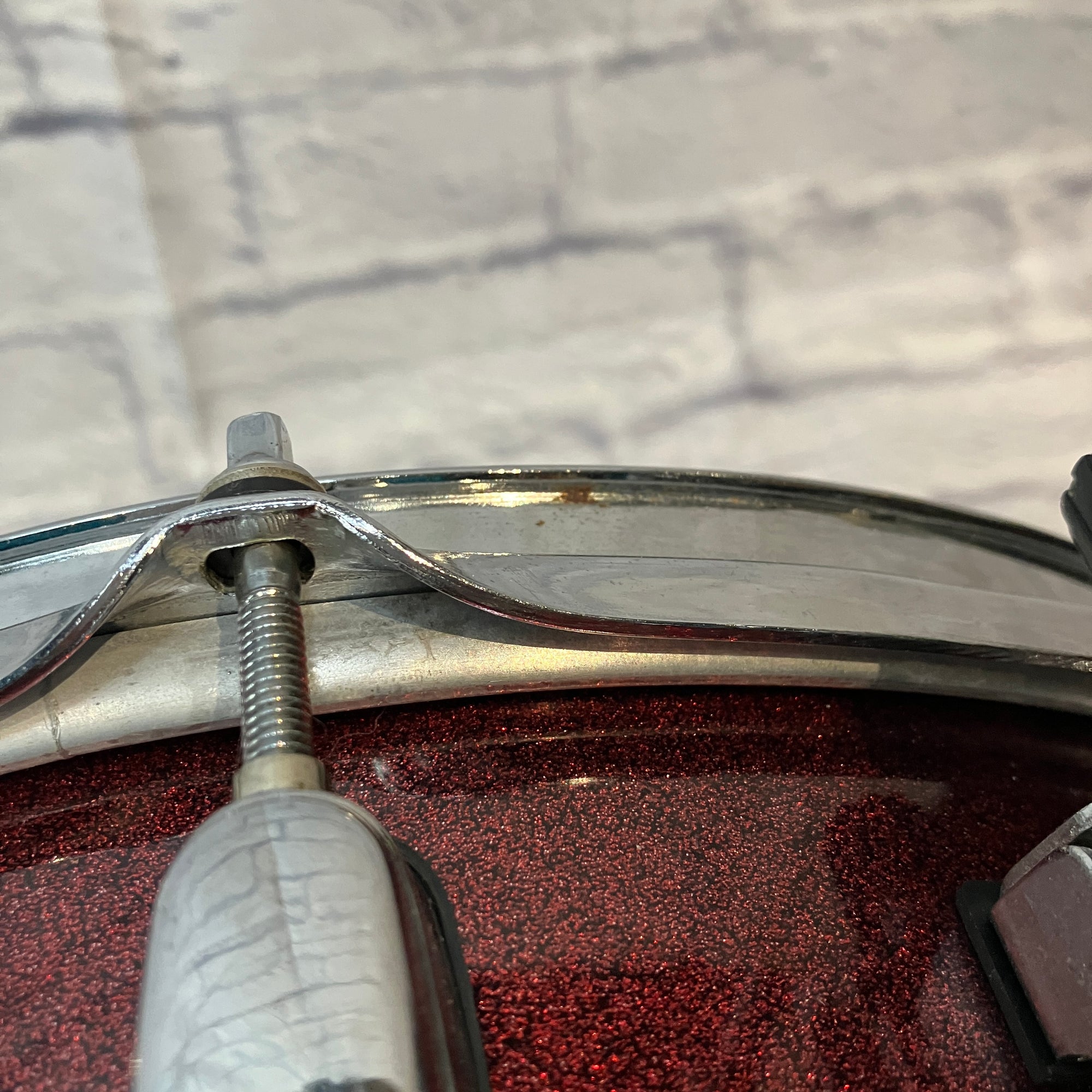 Tama Silverstar Snare Drum Red Sparkle