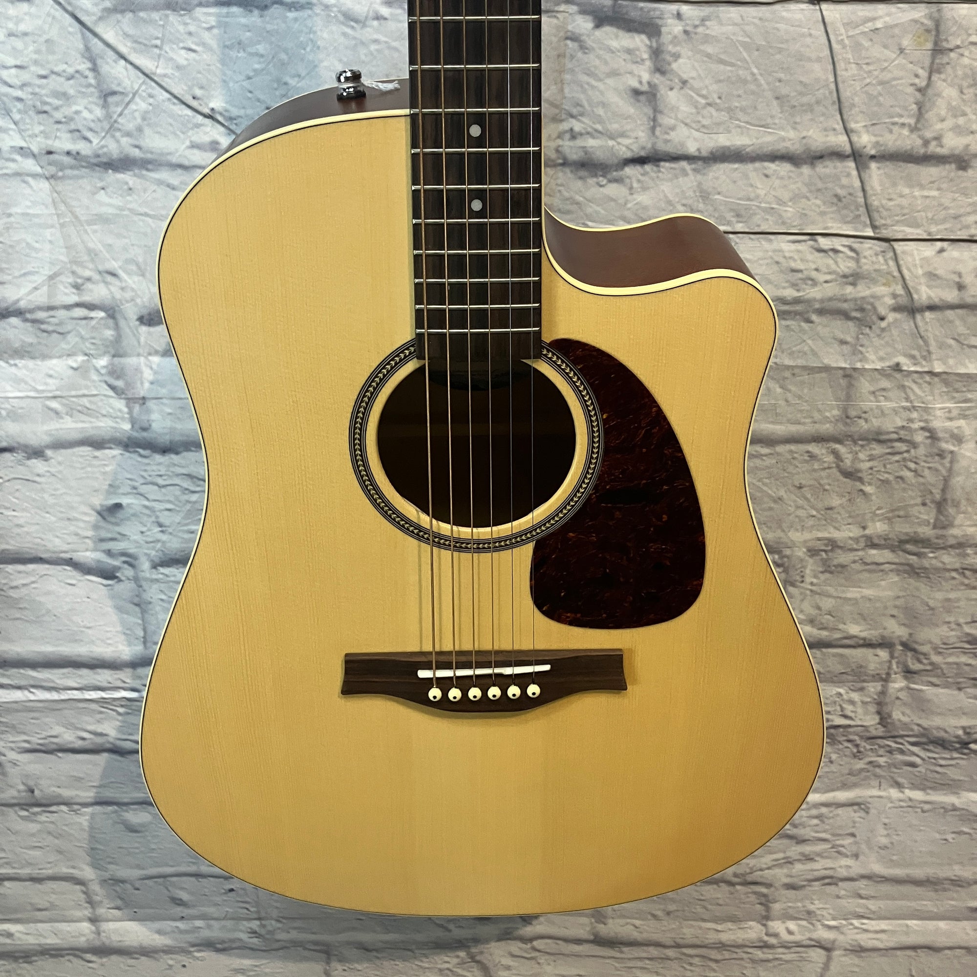 Seagull Coastline C6 Slim CW Spruce QI Acoustic Guitar w/ case