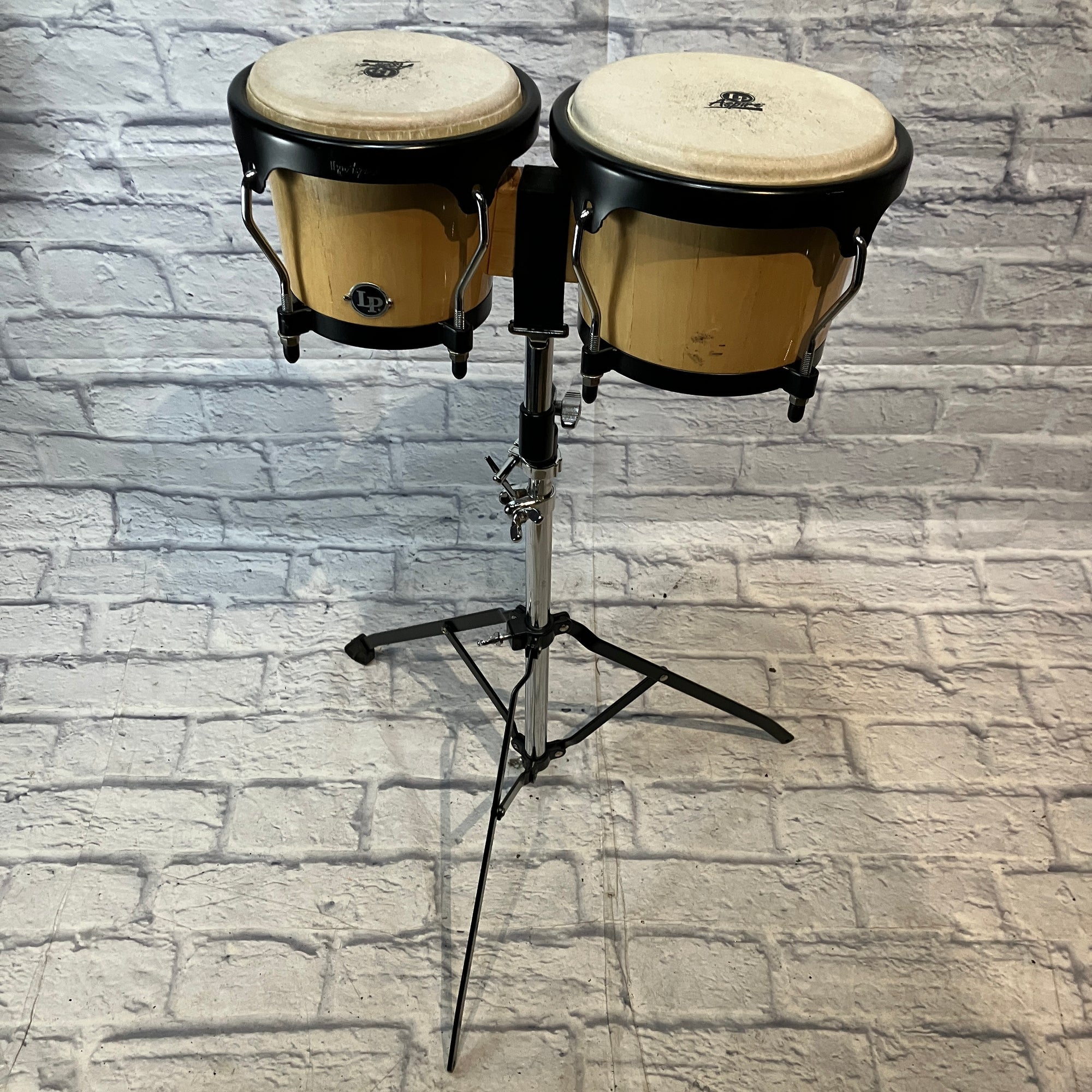 LP Latin Percussion Aspire Bongos W/ Stand