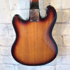 Vintage 1964 Guyatone Kent Lido 531 PROJECT Guitar Tobacco Burst w/ Chrome, MIJ
