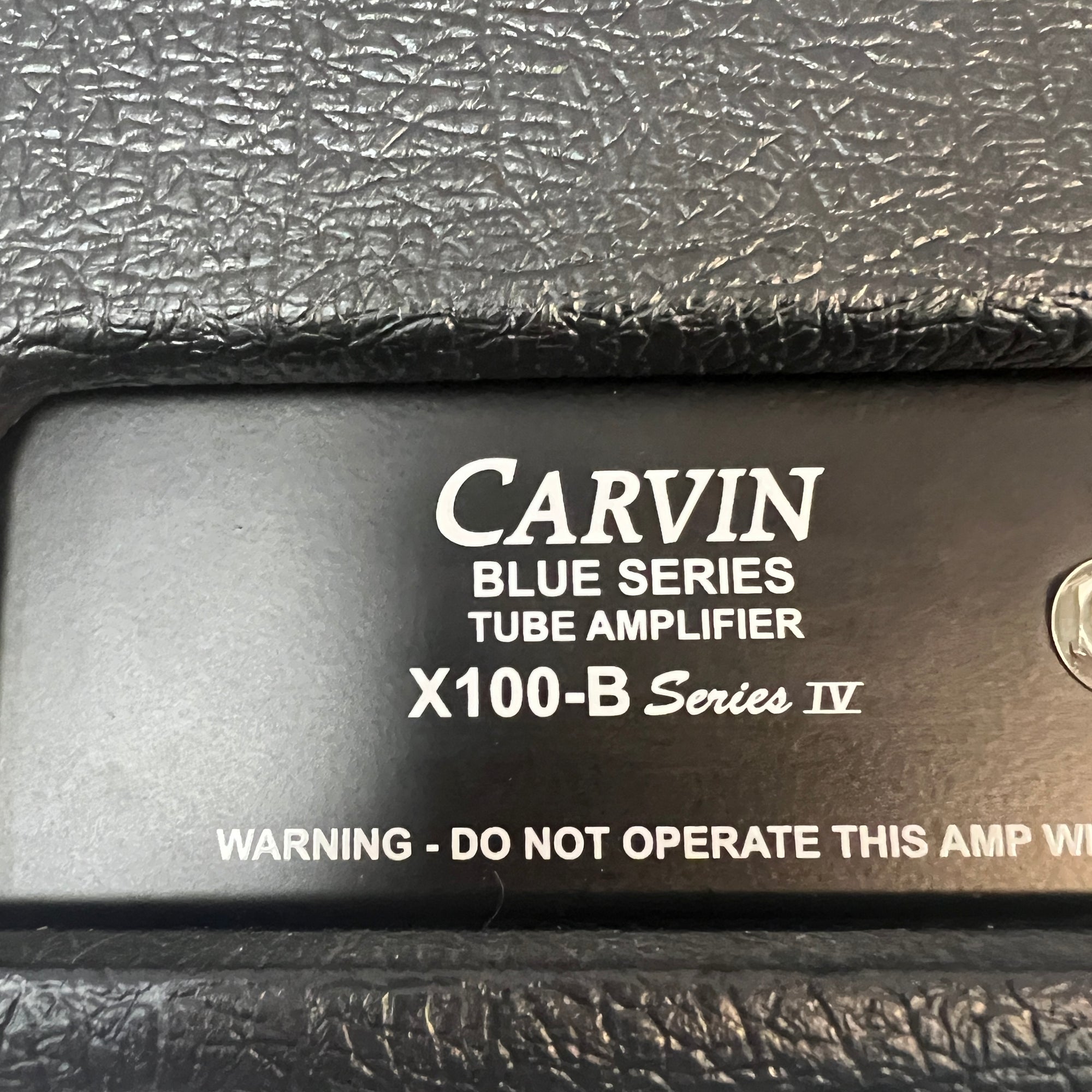 Carvin X100B Series IV Tube Amp Head