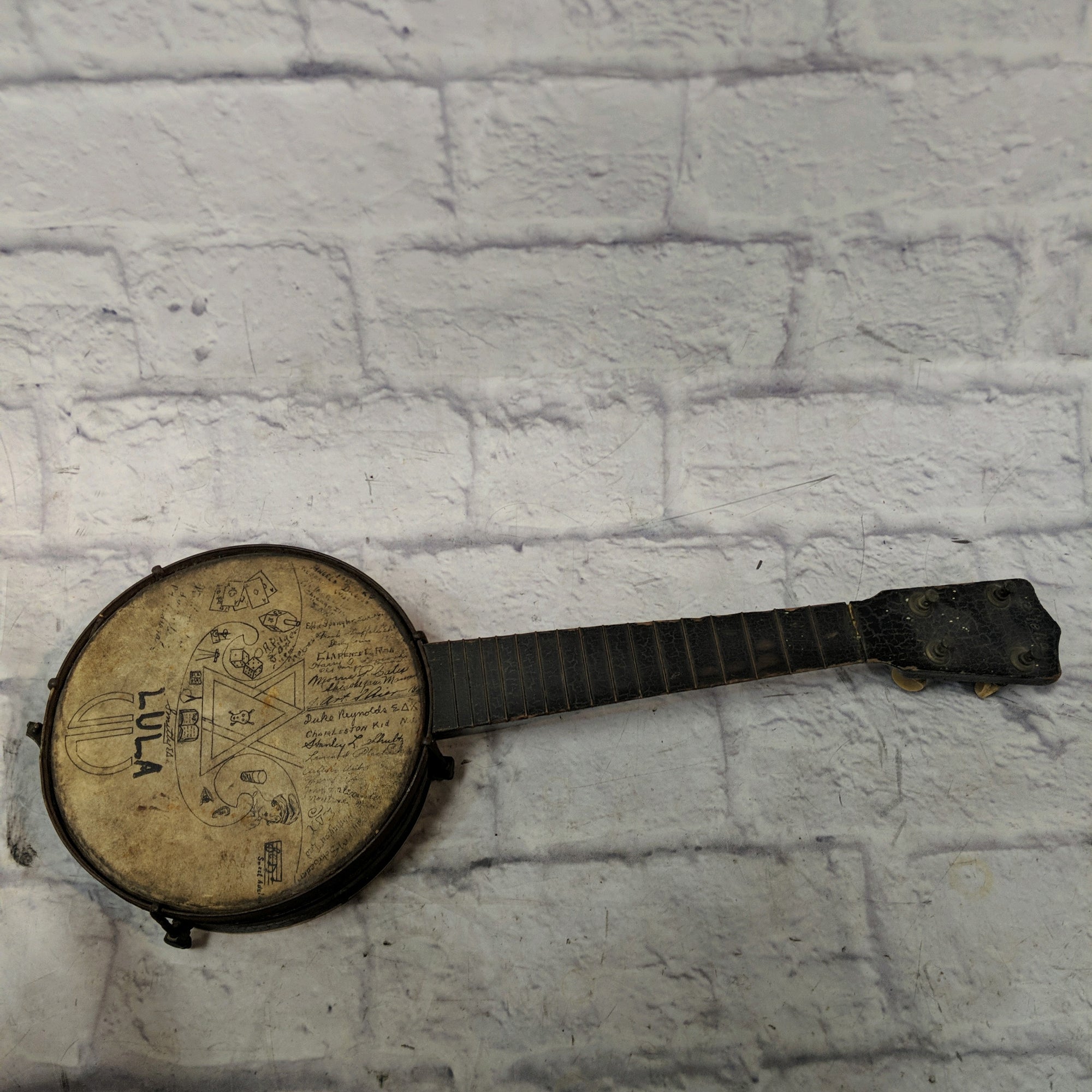 Stella Vintage Banjolele 1920s 1930s Alpha Xi Epsilon