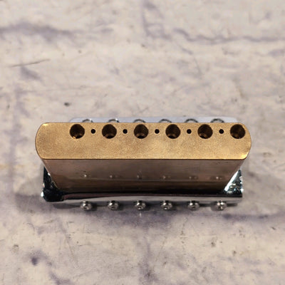 Musiclily Strat Bridge with Heavy Brass Block