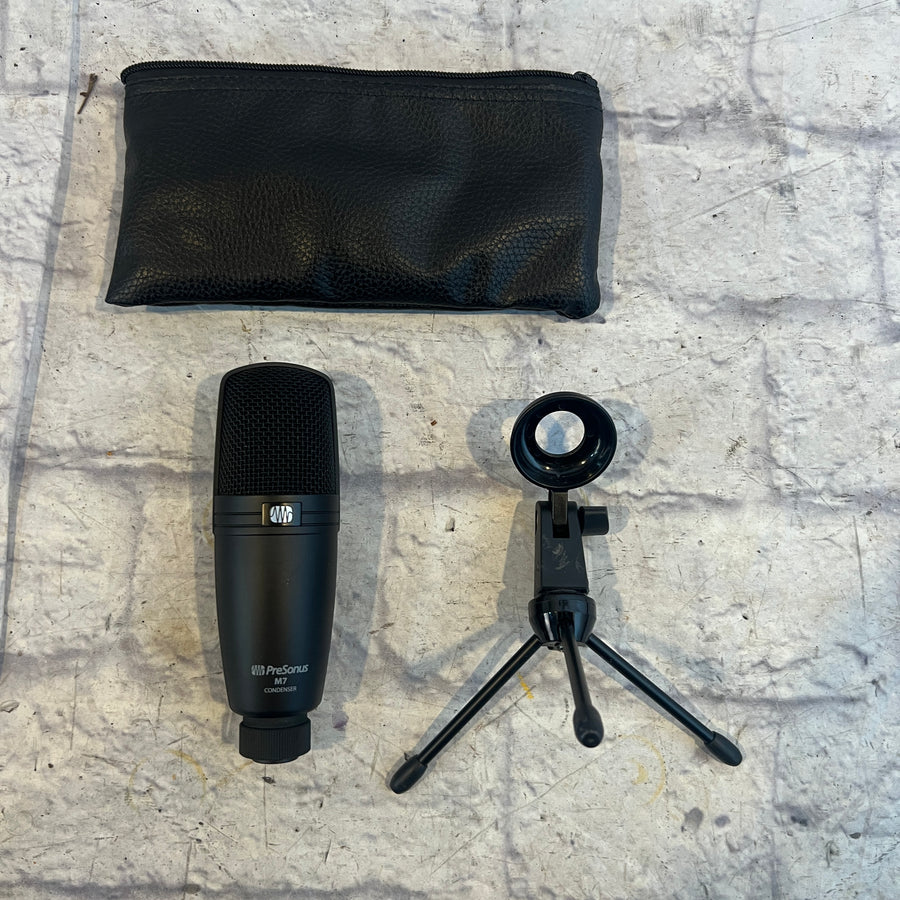 Presonus M7 Condenser Microphone with Desktop Stand Microphone