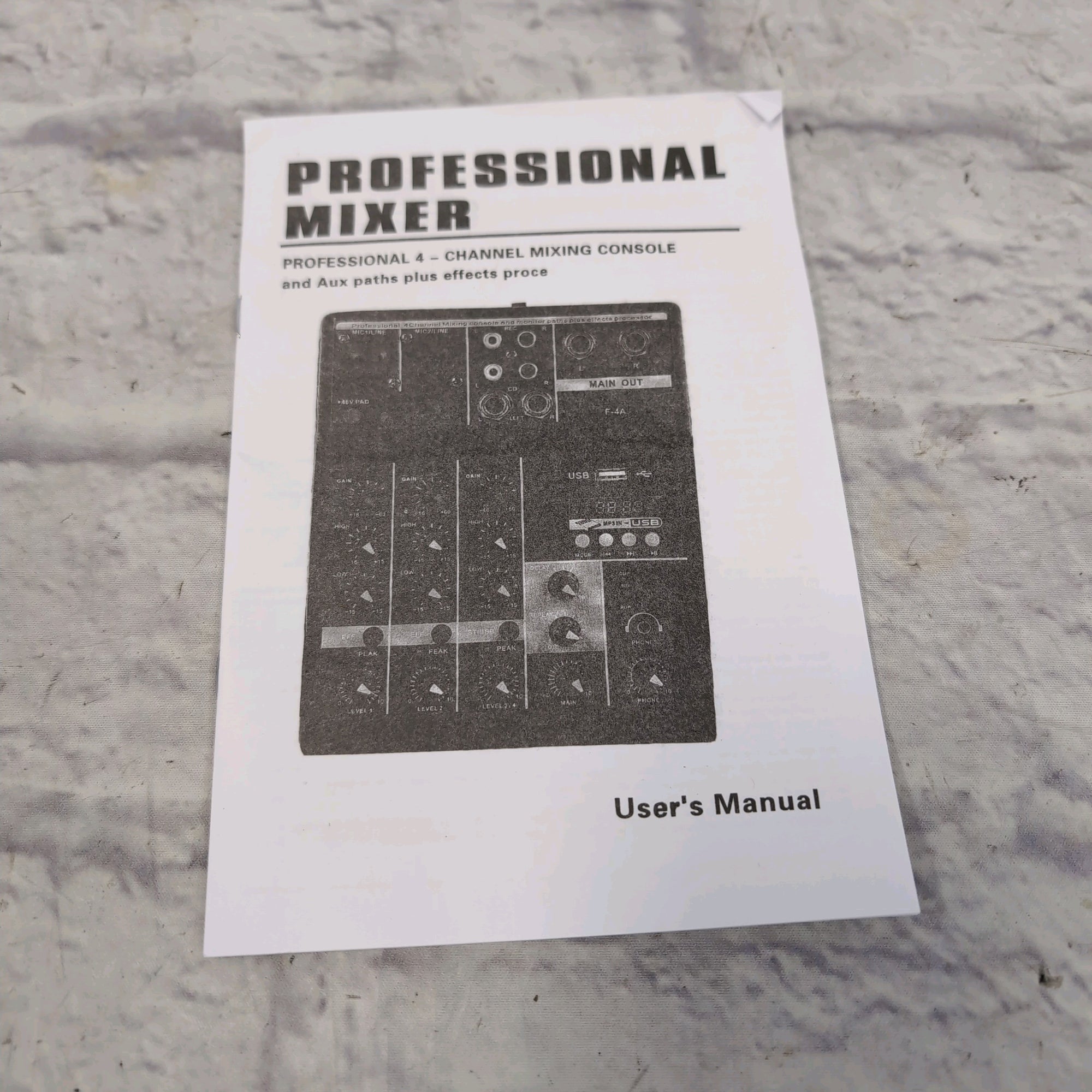 Unknown F-4A Live Mixer