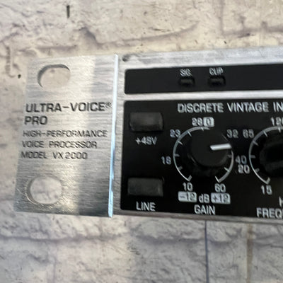 Behringer VX2000 Ultra Voice Pro Rack Preamp