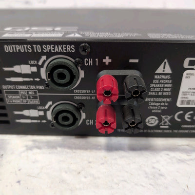 QSC GX3 425W 2 Channel Power Amp