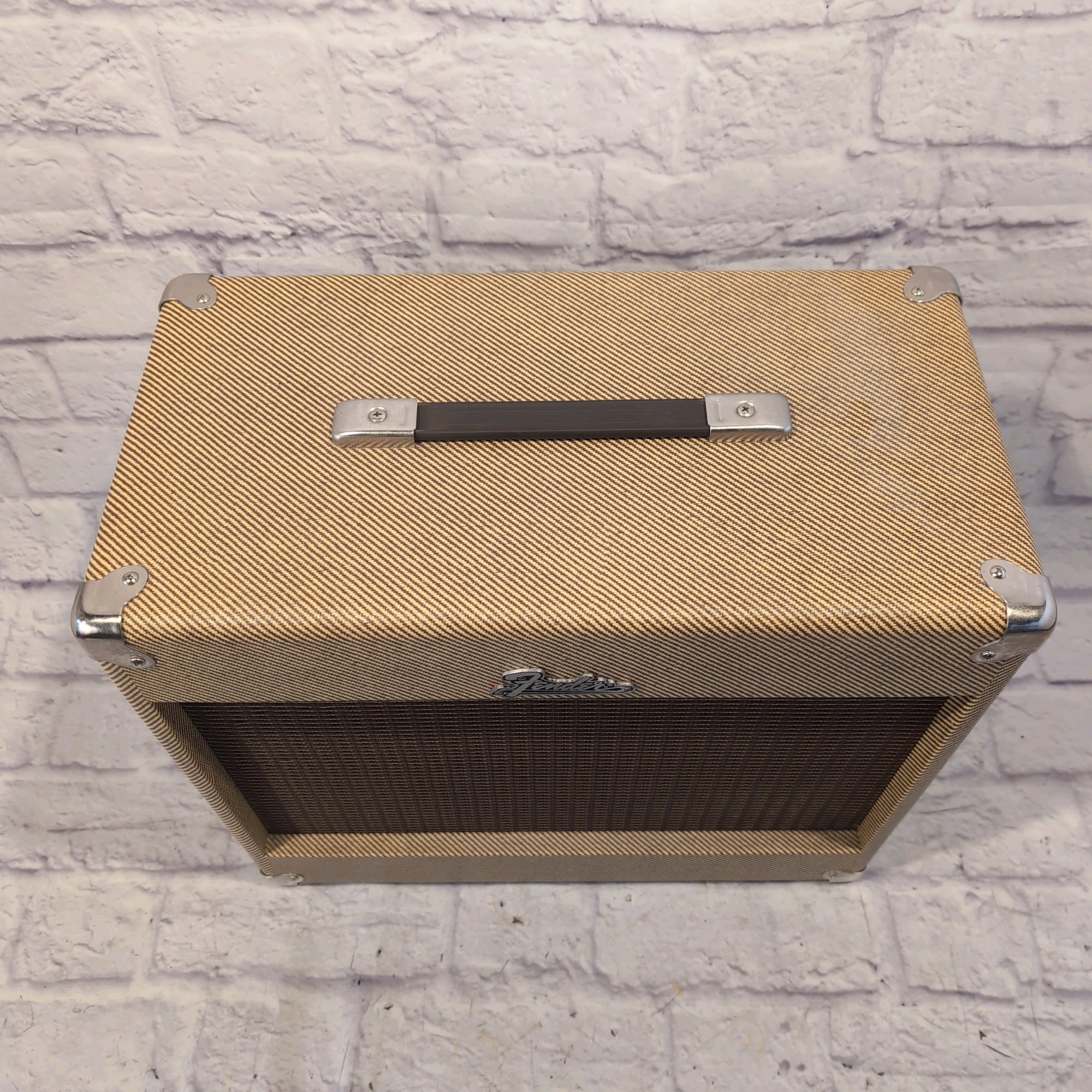 Fender 1x12 Laquered Tweed Extension Cab with Vintage Altec Lansing 414A Speaker