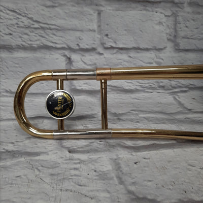 Hunter 6420L Bb Student Slide Trombone - Includes 12C mouthpiece, hard case, and extras - Ready to play!