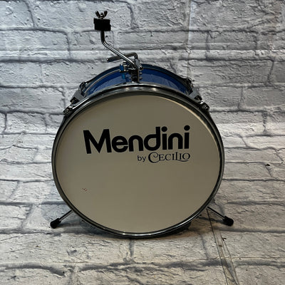 Mendini Kid's JR 3 Piece Drum Kit Blue Sparkle