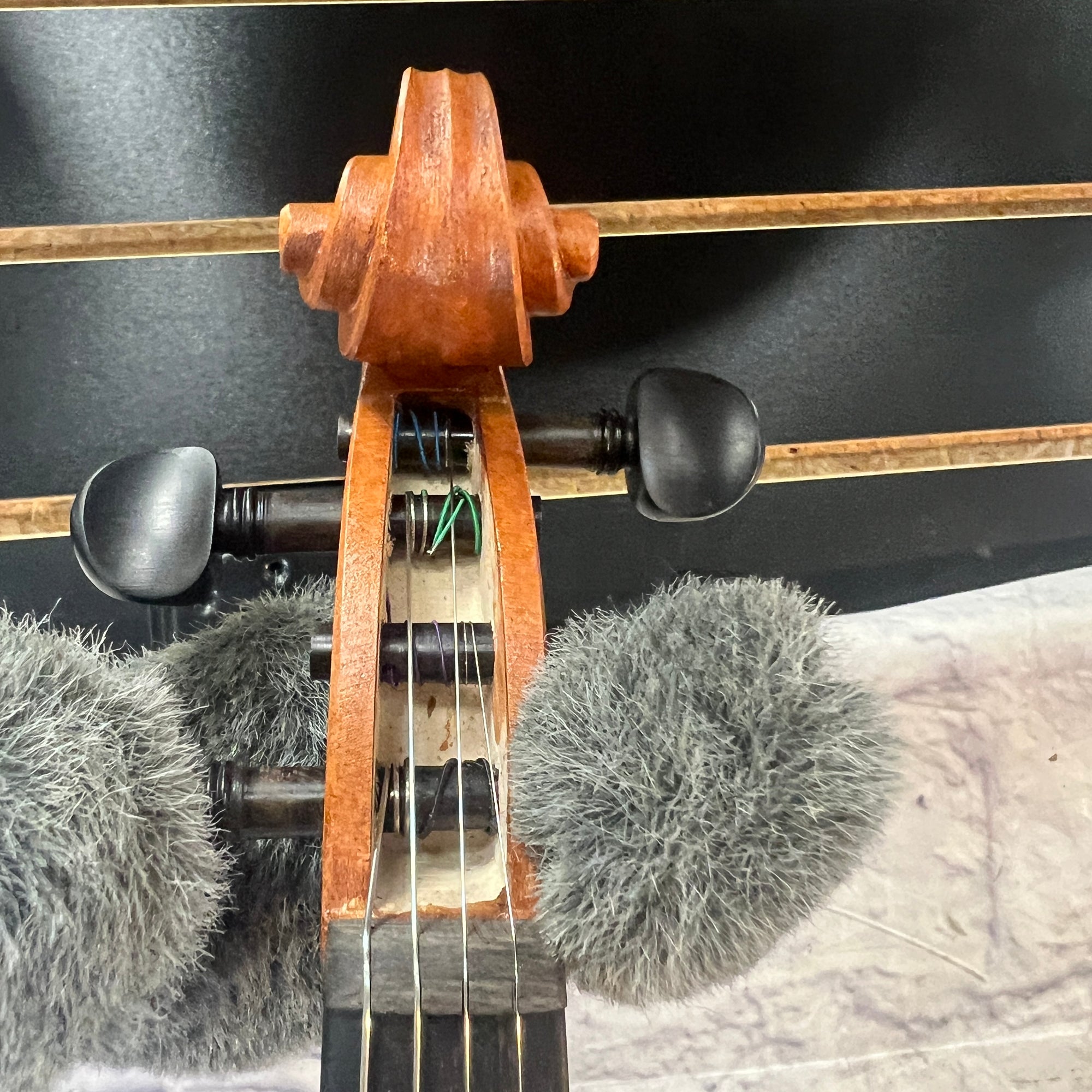 Unknown Fretted 4/4 Electric Violin with Case