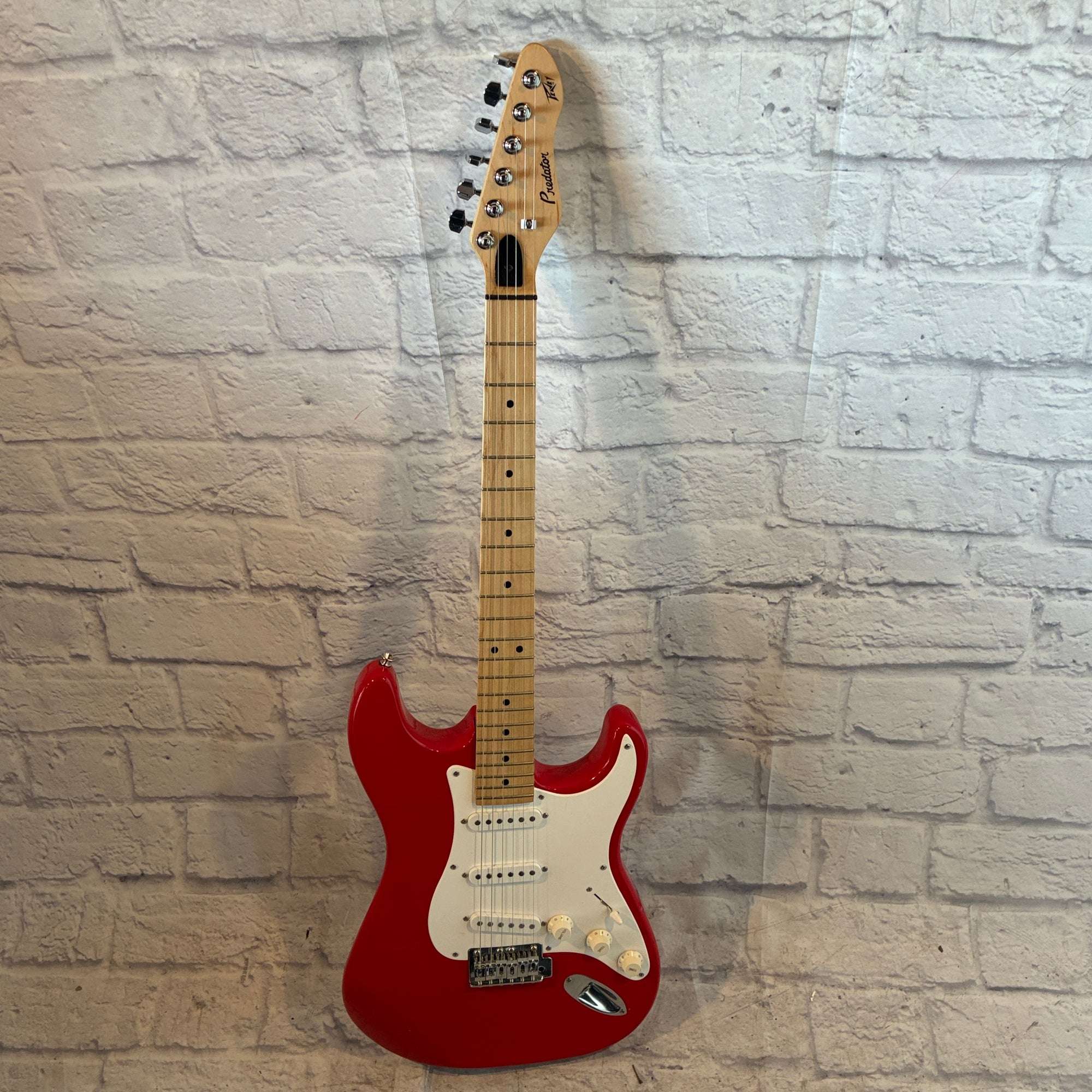Peavey Predator SSS Electric Guitar Made in USA - Red