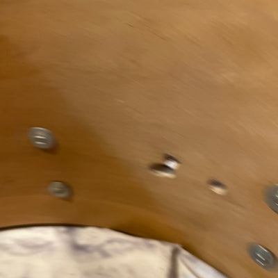 Slingerland 1970s 22 Kick Drum Shell Chrome Over Wood