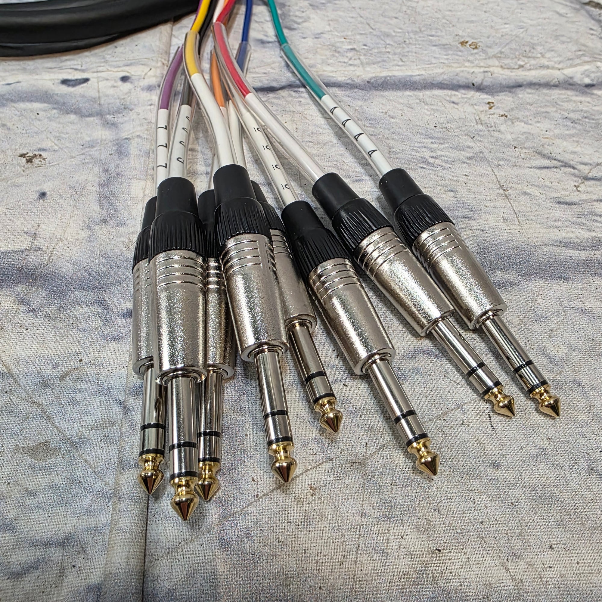 Hosa Snake - (8 Channel) TRS to TRS 10 Feet Snake