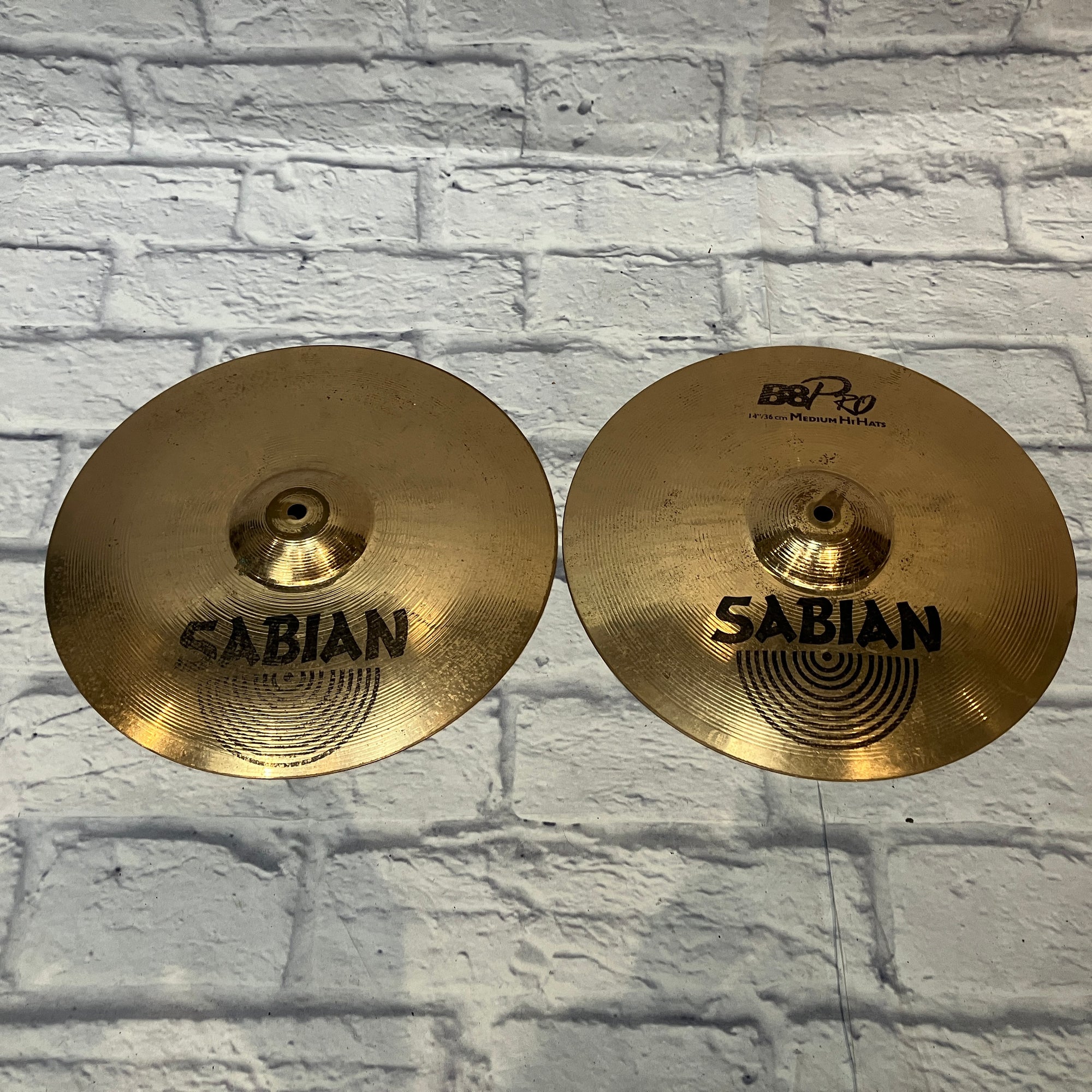 Sabian B8 Pro 14" Medium HiHats Hi Hats