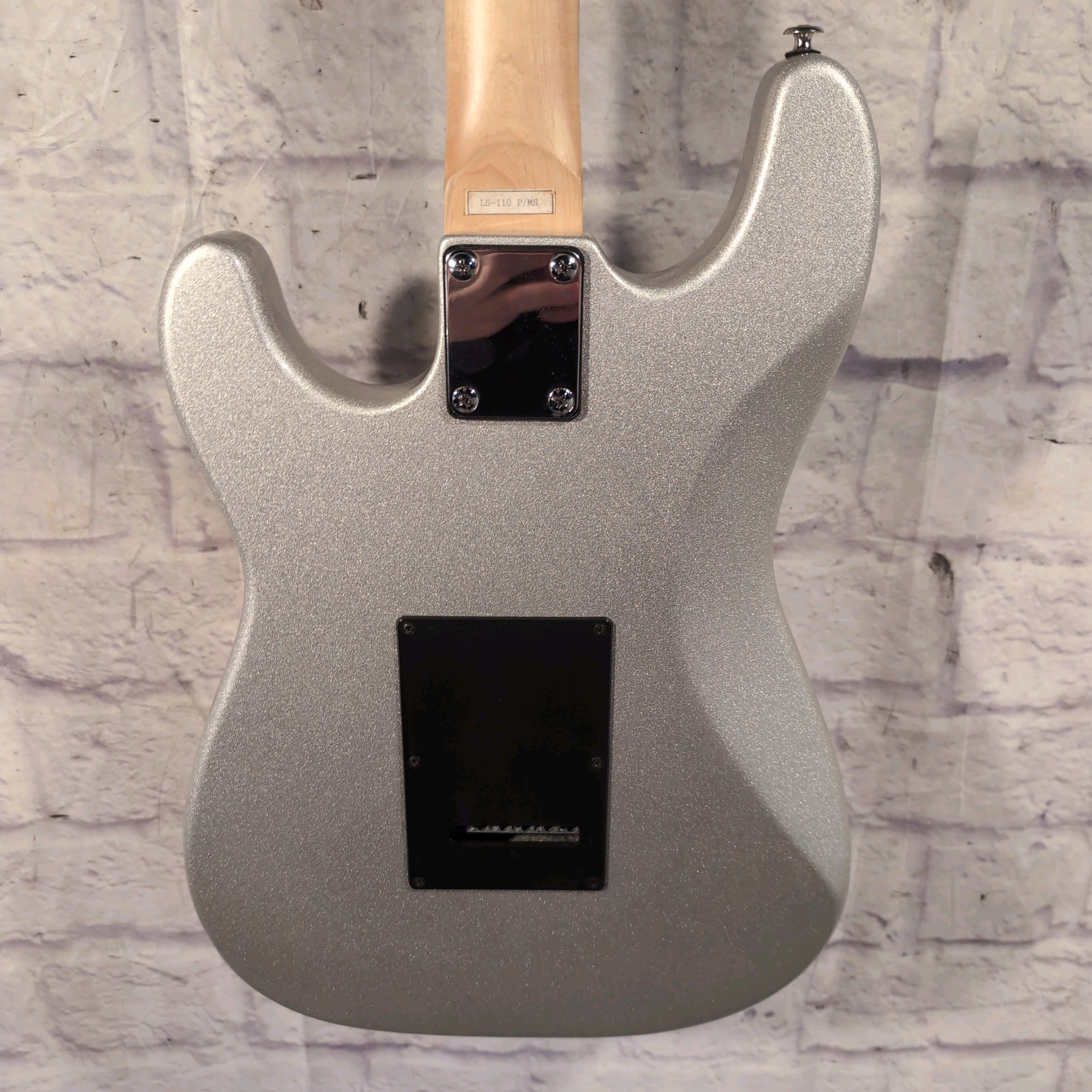 Samick LS-110 Strat Style Electric Guitar Silver Sparkle