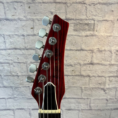 James Cain Custom Wine Red Electric Guitar (With Bag/Strap)