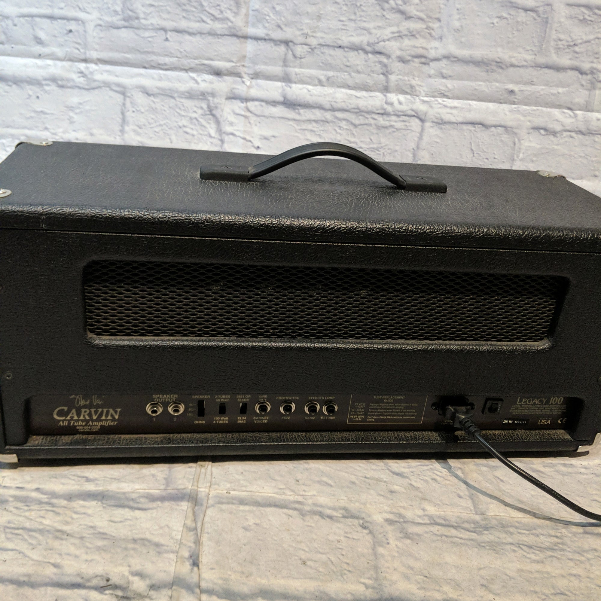 Carvin Legacy VL100 Steve Vai Amp Head