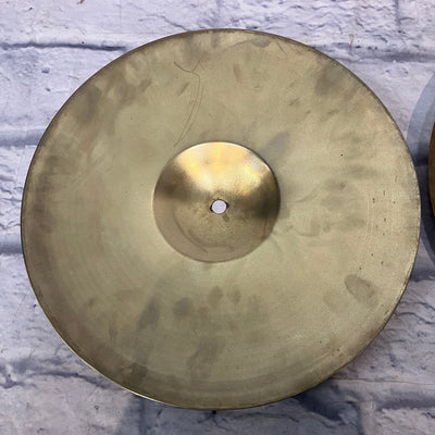 Unknown 13" Pair Hi Hat Cymbals