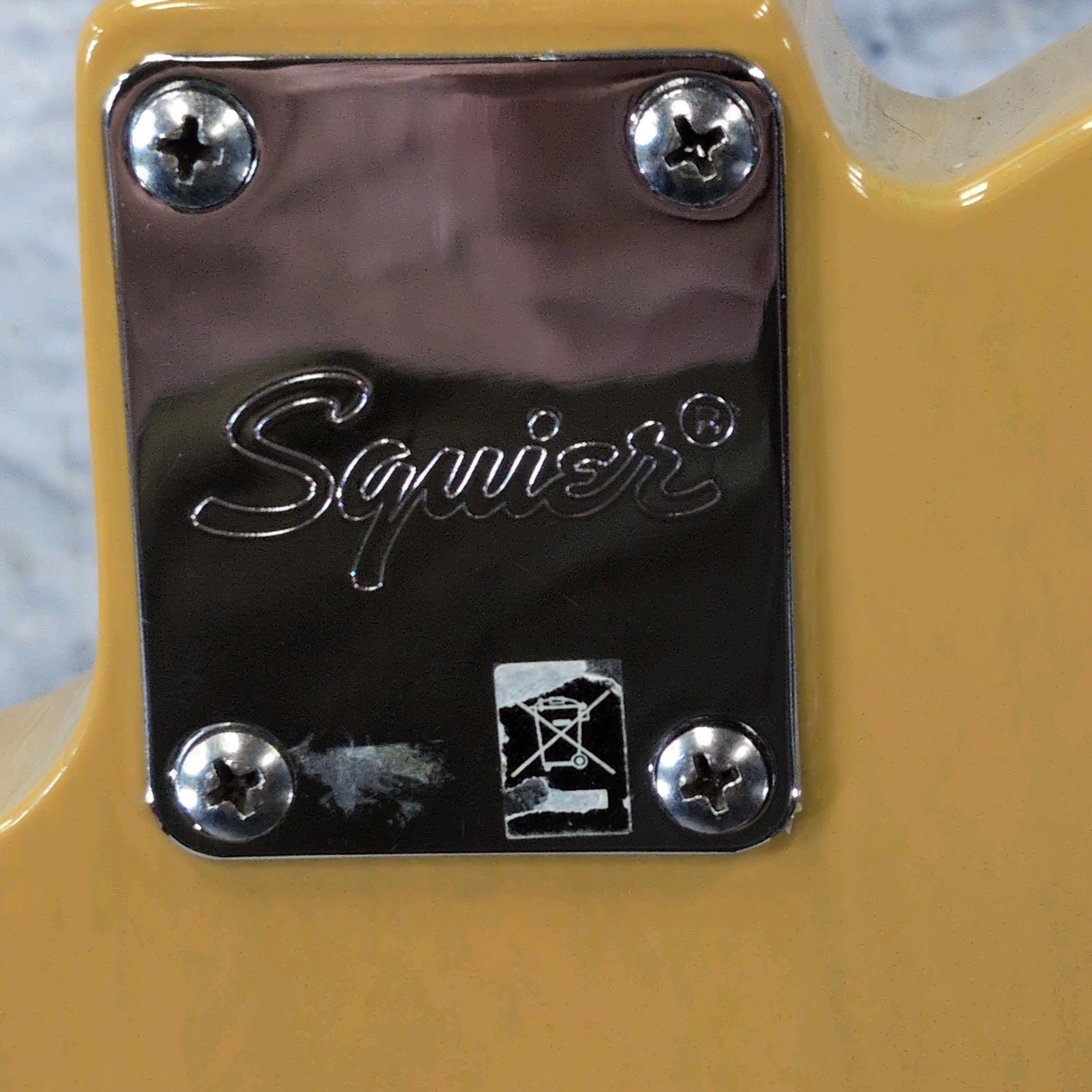 Squier Affinity Telecaster Electric Guitar Relic w/ 1950s Sci Fi Woman Pickguard