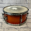 Borg 14" x 6.5" Wood Snare - Orange