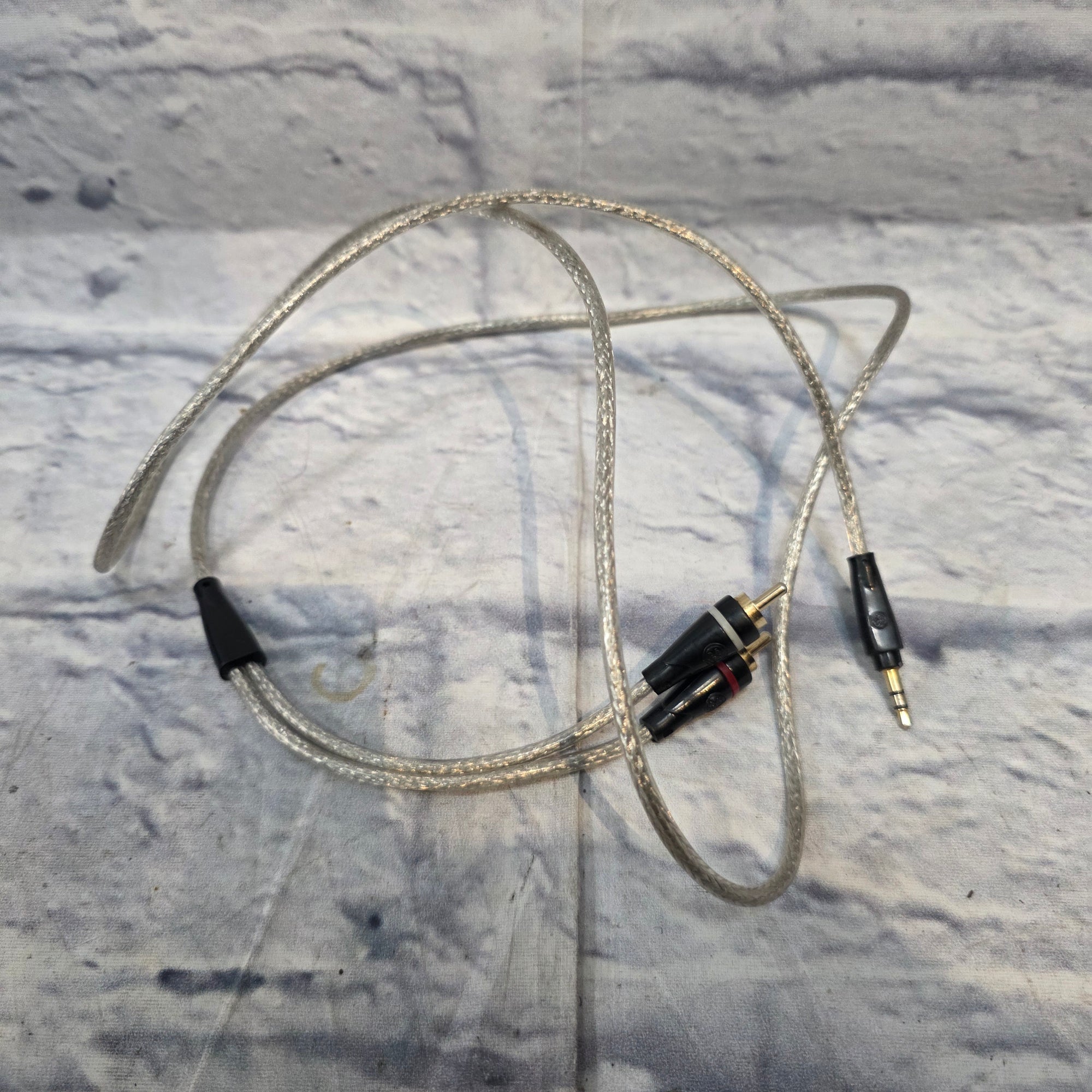 Unknown Three Foot Quarter Inch (Stereo) to RCA Cable